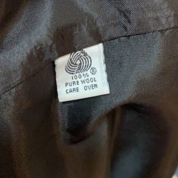 ASHLEY SCOTT Vintage Women’s Wool Classic Coat Size M/L - Picture 7 of 7